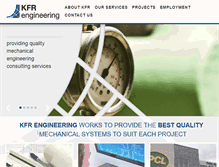 Tablet Screenshot of kfrengineering.com